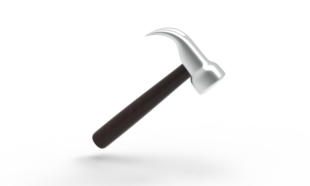 Hammer tool isolated