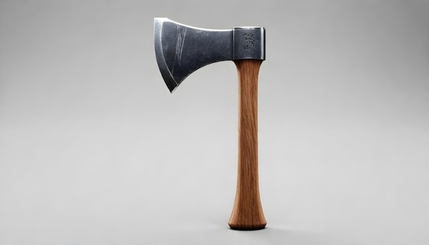 a hammer with a wooden handle that says  t  on it