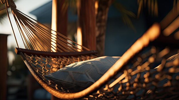 Photo hammock close up