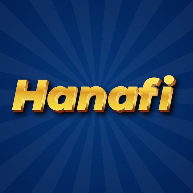 Hanafi text effect gold jpg attractive background card photo