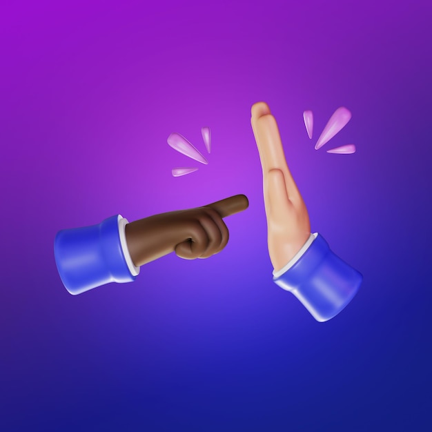 hand 3d emoji gebaar handen vingers wijzend emoji 3d handdruk wijzend klappen klappen