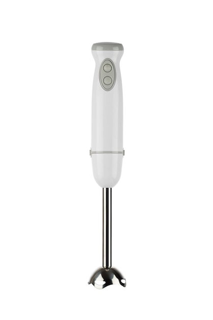 Hand blender isolated on white background electric hand blender