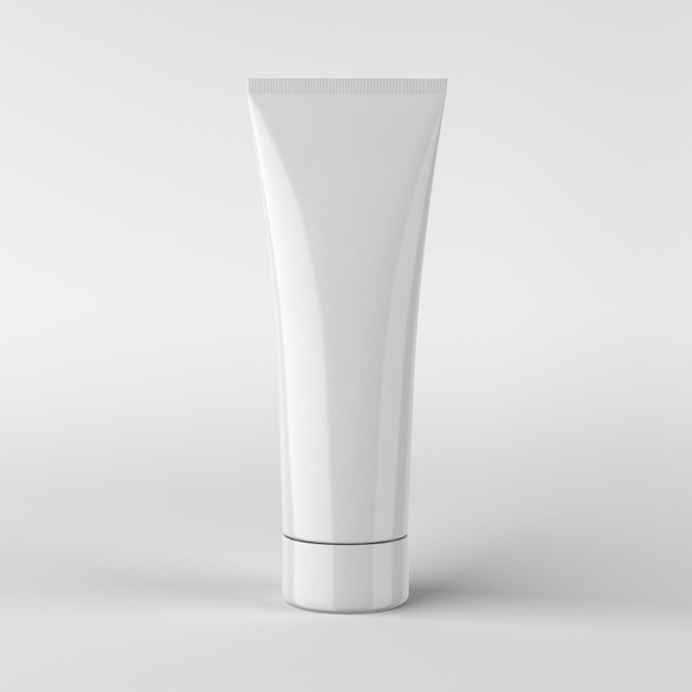 Hand Cream Front Side In White Background