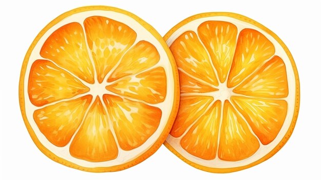 Hand drawn fruit orange illustration picture