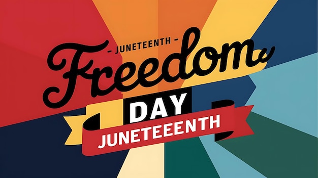 Hand Drawn Juneteenth Celebration Illustration