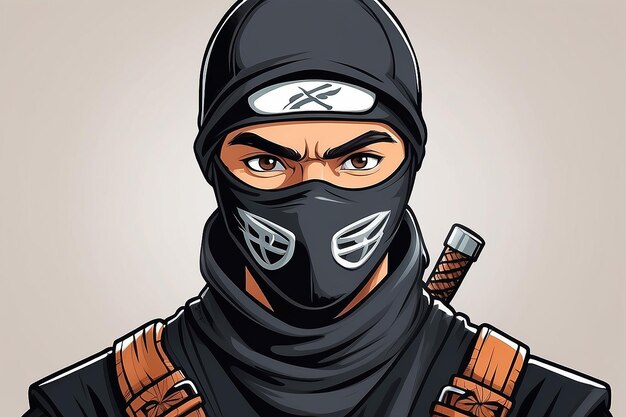 hand drawn ninja desktop wallpaper