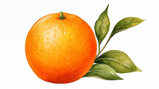 Hand drawn orange illustration picture