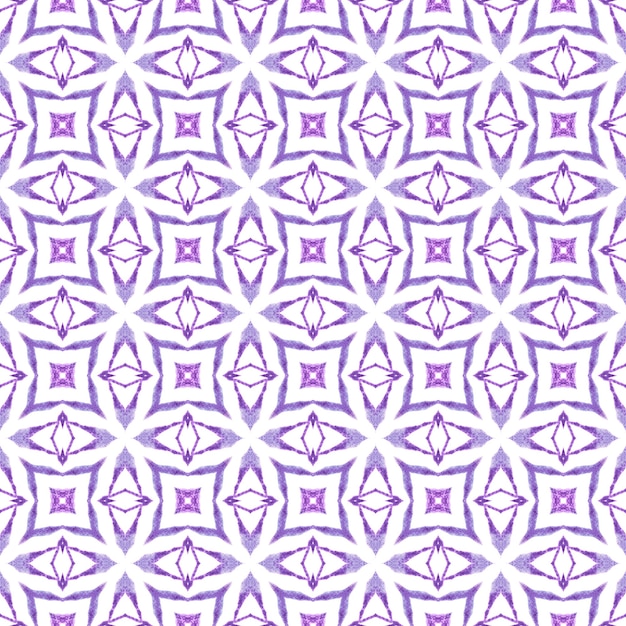 Photo hand drawn tropical seamless border. purple cute boho chic summer design. textile ready amusing print, swimwear fabric, wallpaper, wrapping. tropical seamless pattern.