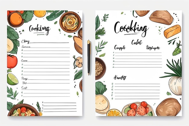 Recipe Card - Free Download on Freepik