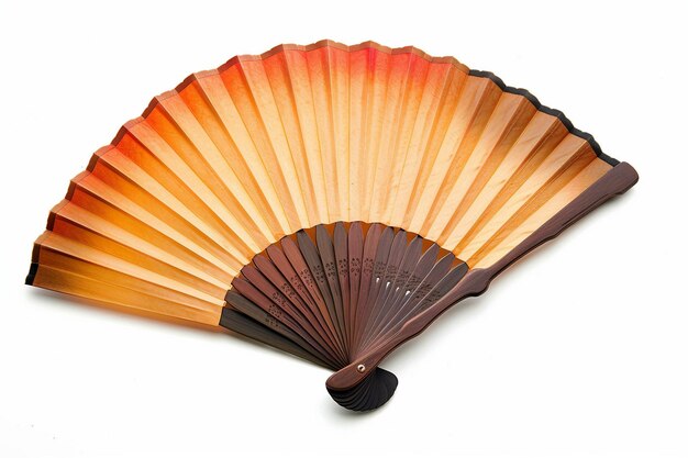 Hand Fan On White Background