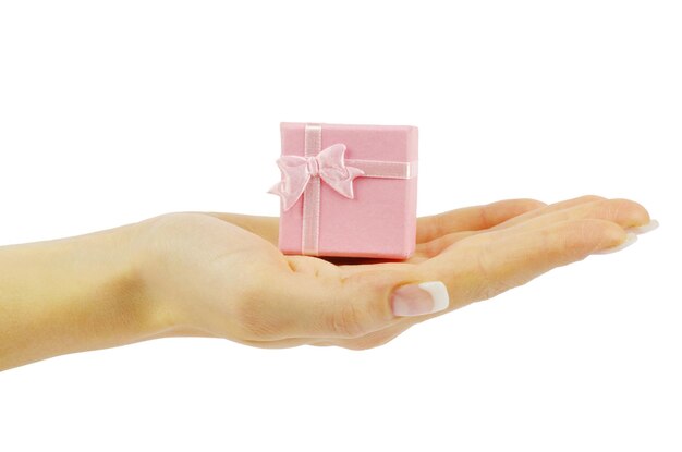 Hand and gift