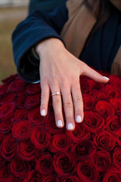 Oval Alexandrite Engagement Ring Vintage 14k Rose Gold Women Cluster Ring  Bridal Promise Ring Anniversary Gift - Oveela Jewelry
