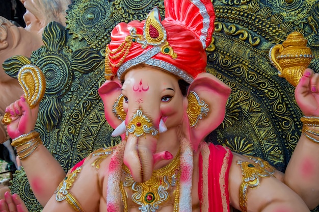 Photo hand of hindu god ganesha during the festival