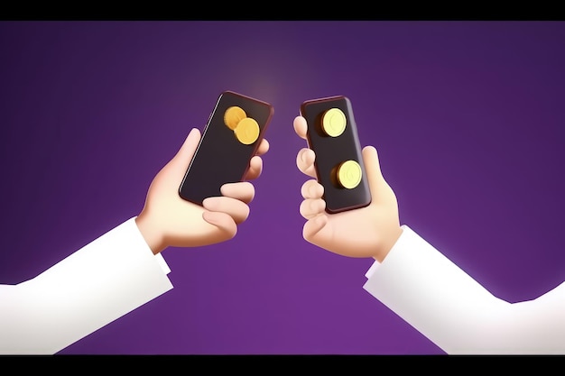 A hand holding a phone with the word gold on it