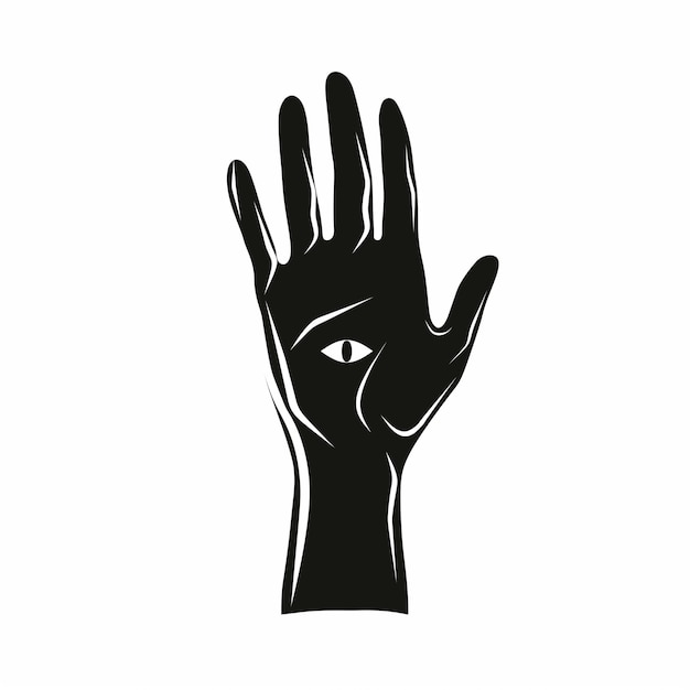 hand logo different design with white background
