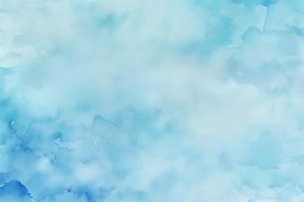 hand painted blue watercolor background