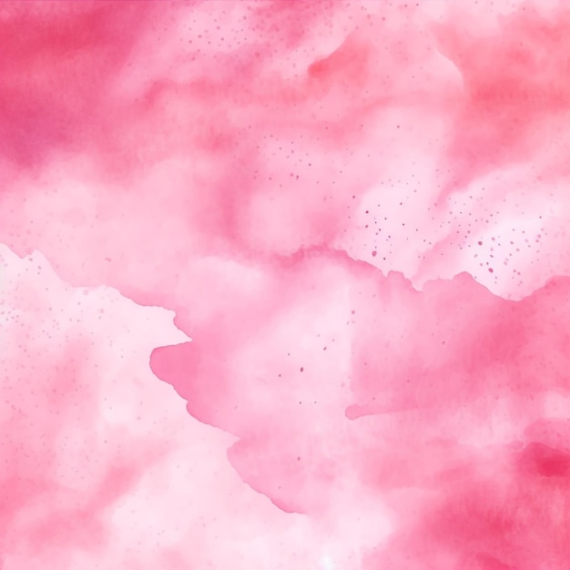 Hand Painted Pink Watercolor Background_Ai Generated