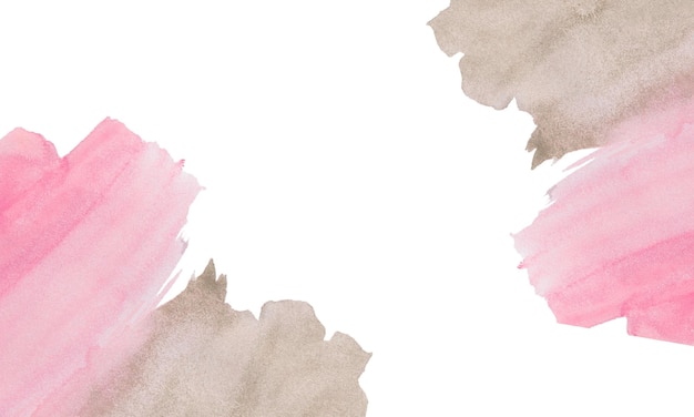 Hand painted watercolor background wallpaper template