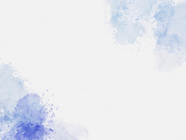 Hand painted watercolor background with sky shape