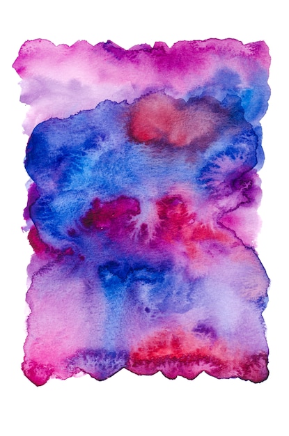 Hand painted watercolor background