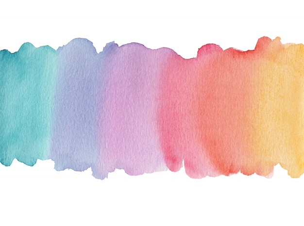 Hand painted watercolor background