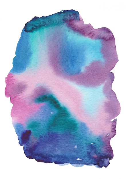 Hand painted watercolor background