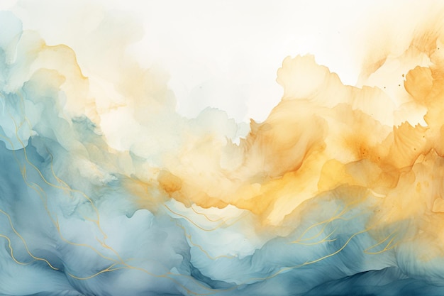 Hand painted watercolor colorful background