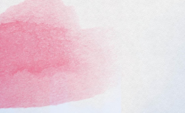 Hand painted watercolor red background