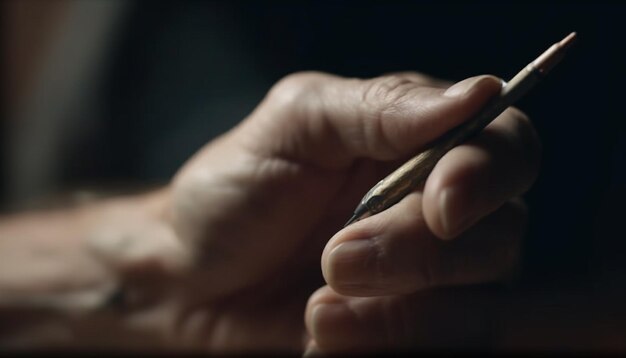 hand of a person hand holding a cigarette hand with a cigarette