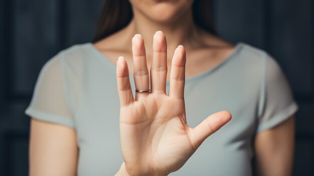 hand stop violence against women