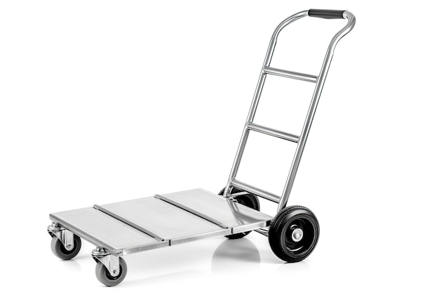 hand truck isolated on white