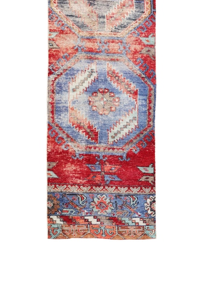 Hand woven antique Turkish carpet