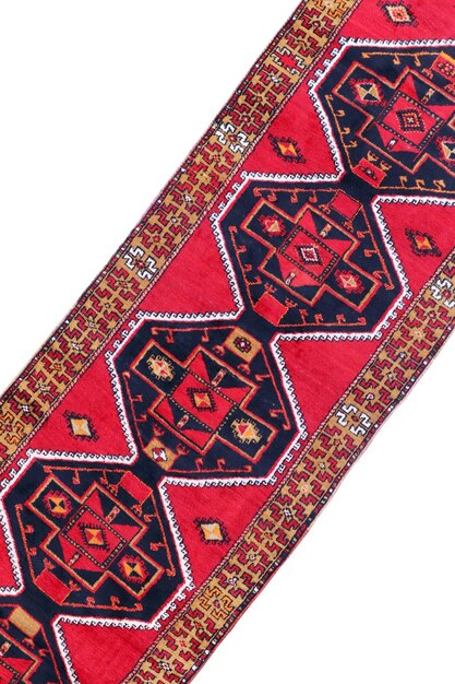 Hand woven antique Turkish carpet