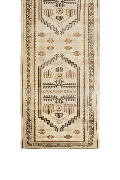 Hand woven antique Turkish carpet