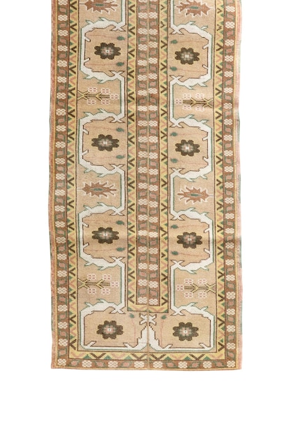 Hand woven antique Turkish carpet