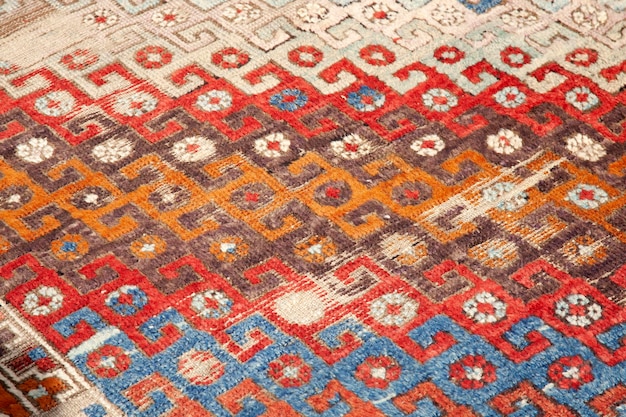 Photo hand woven decorative turkish rugs