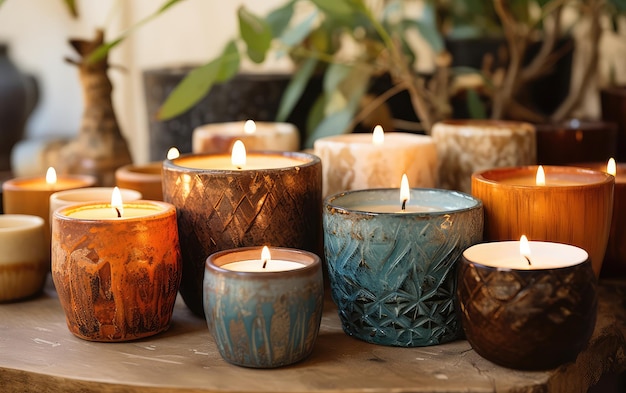 Handcrafted Candles for a Cozy Atmosphere