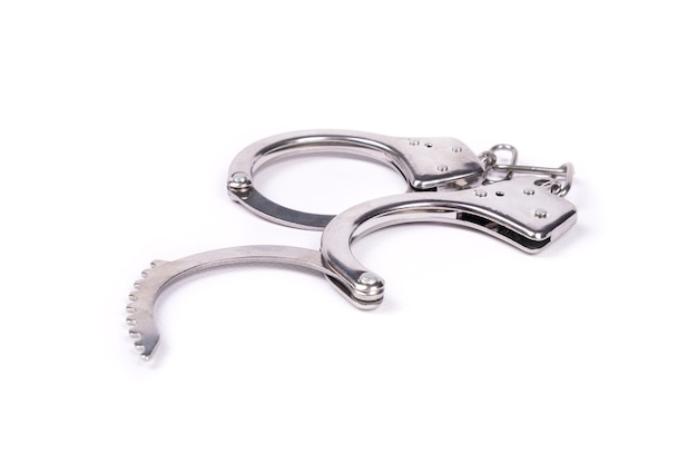 handcuffs isolated