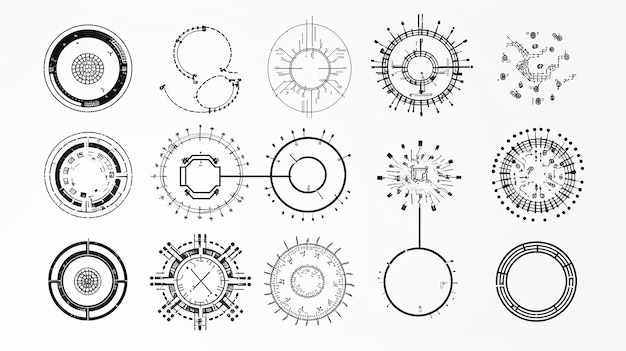 HandDrawn Technology Circuits