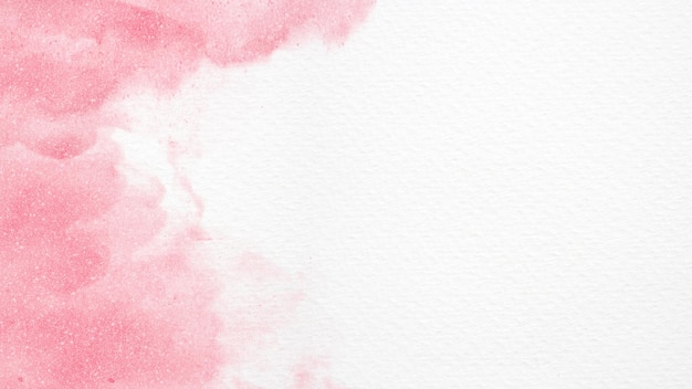 Handgeschilderde aquarel roze achtergrond