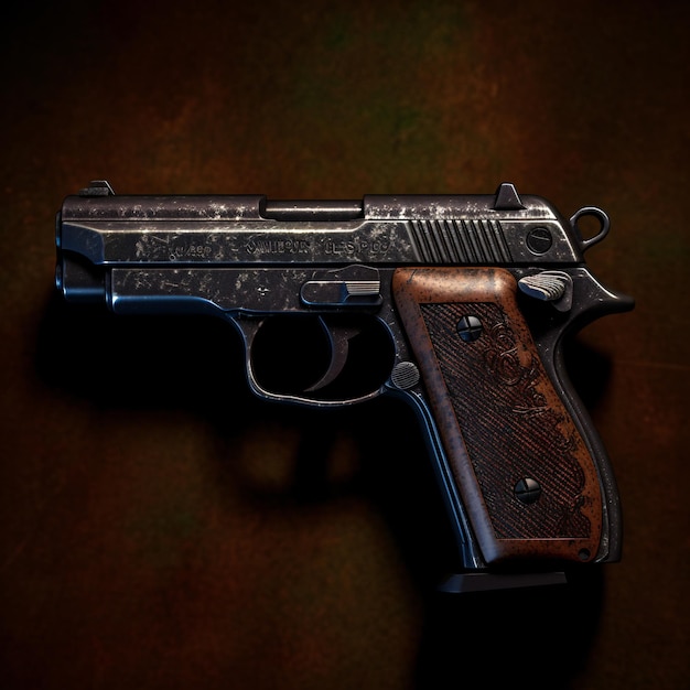 handgun photo realistic