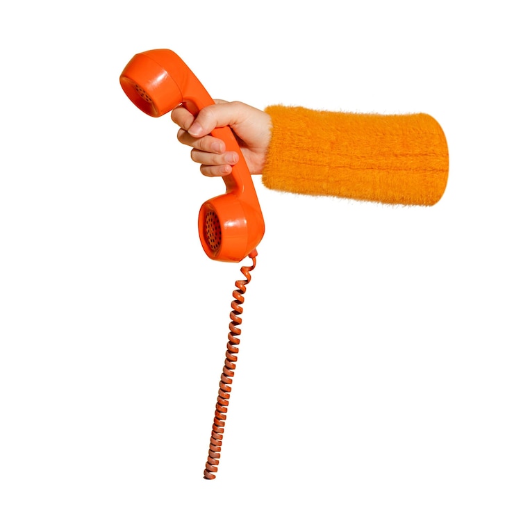 Foto handhoudende png roterende telefoon doorzichtige achtergrond