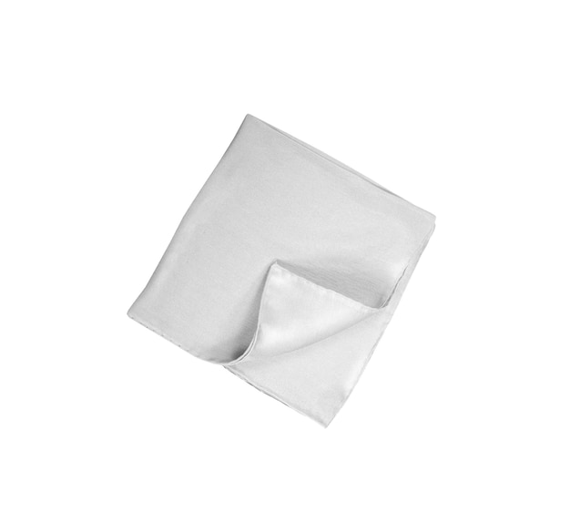 Foto fazzoletto isolato su bianco