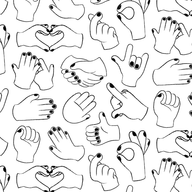 Handle doodle png doorzichtige achtergrond schattig gebaar patroon in het zwart
