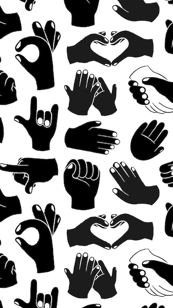 Handle doodle png doorzichtige achtergrond schattig gebaar patroon in het zwart