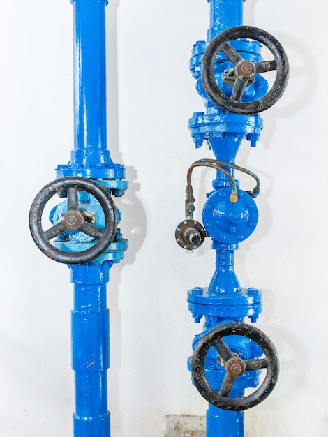 Handle valve with steel pipe