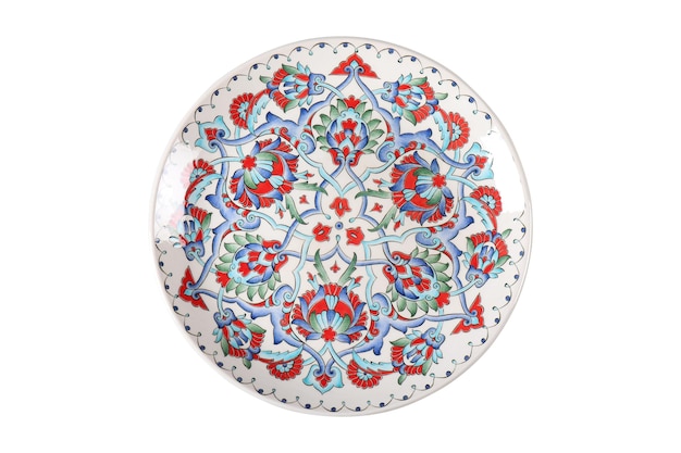 Handmade authentic gift porcelain plate