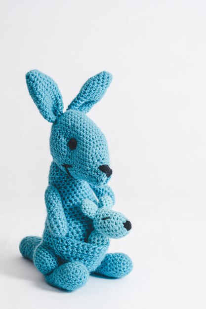 Handmade beautiful crochet kangaroo