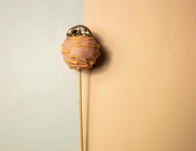 Handmade candy on a stick