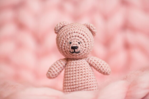 Handmade children's toy bears